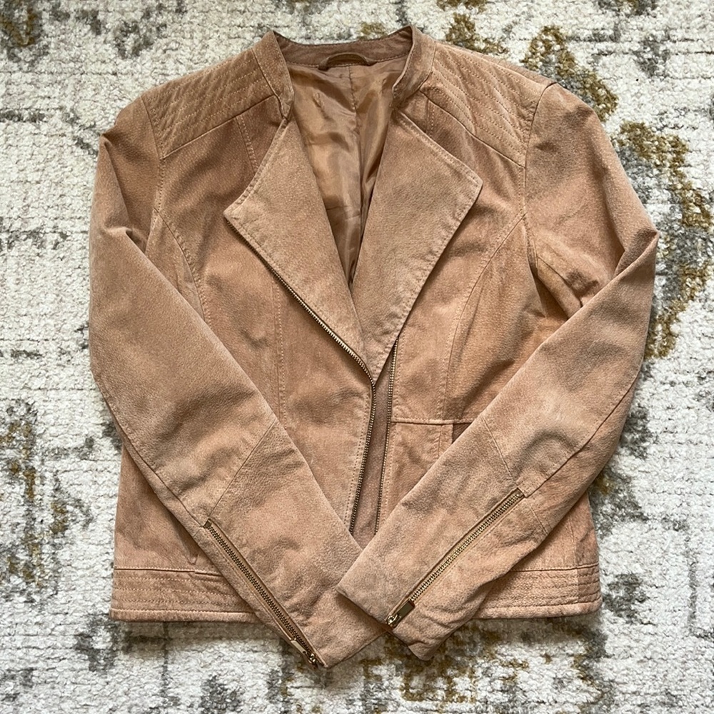 Genuine suede jacket